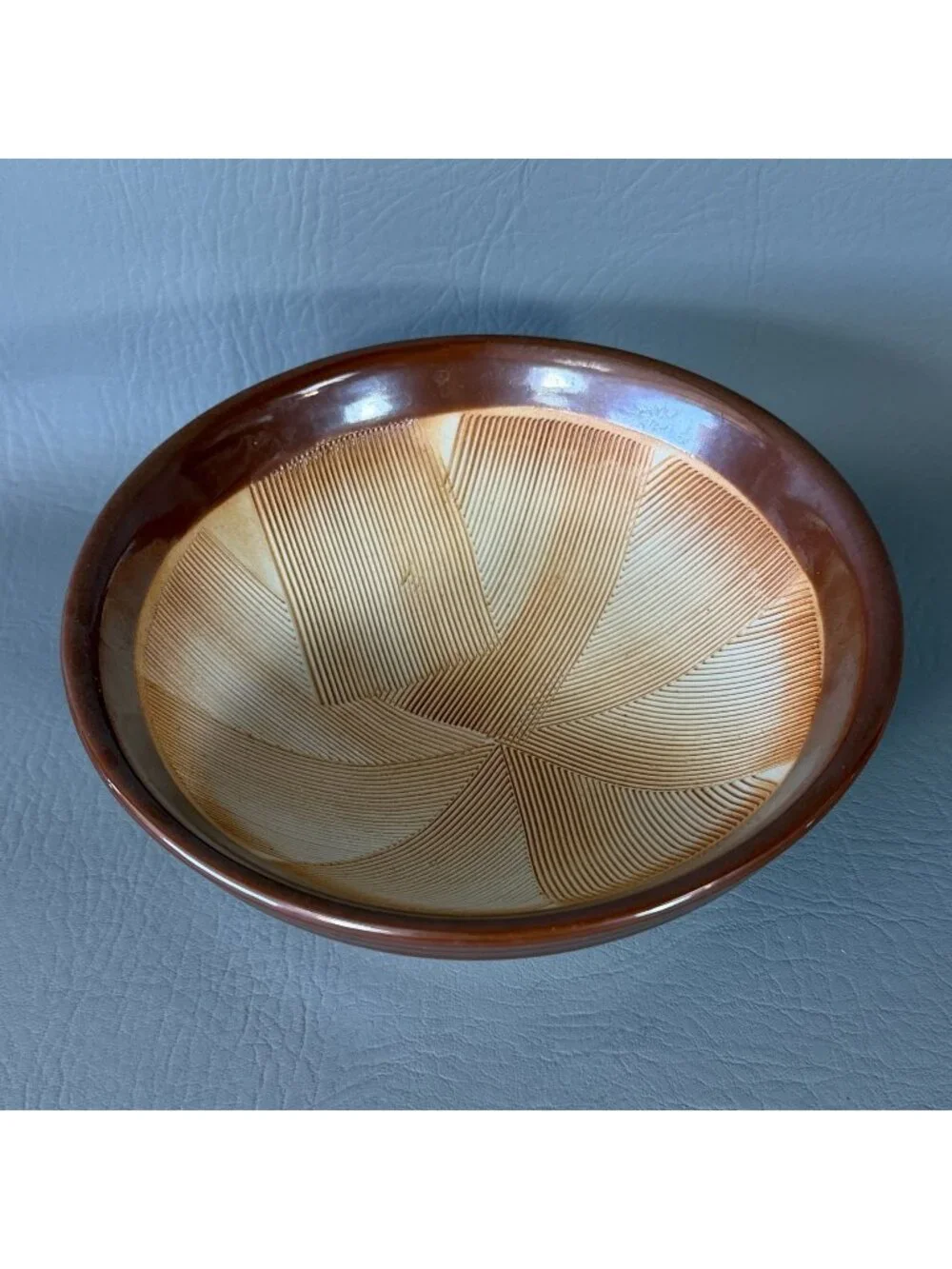 Vintage Japanese Suribachi Mortar Bowl 7.25